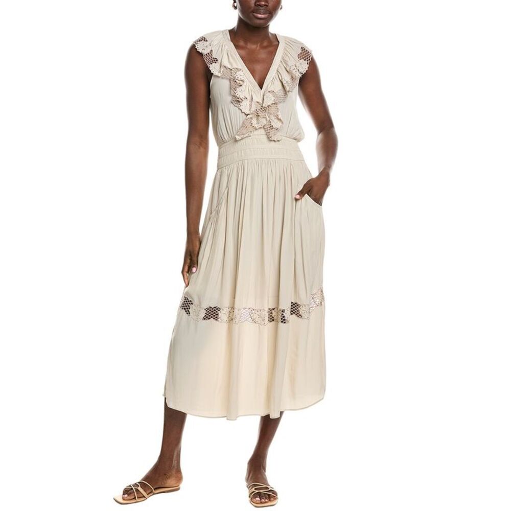 Ramy Brook Womens Laila Dress, Brown